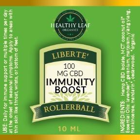 Liberte' throat spray vegan & rollerball immunity
