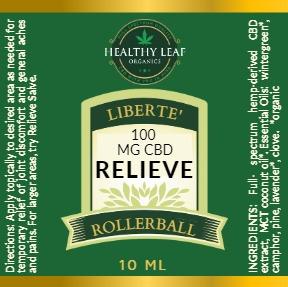 Liberte' Relieve Roller Ball 100 mg