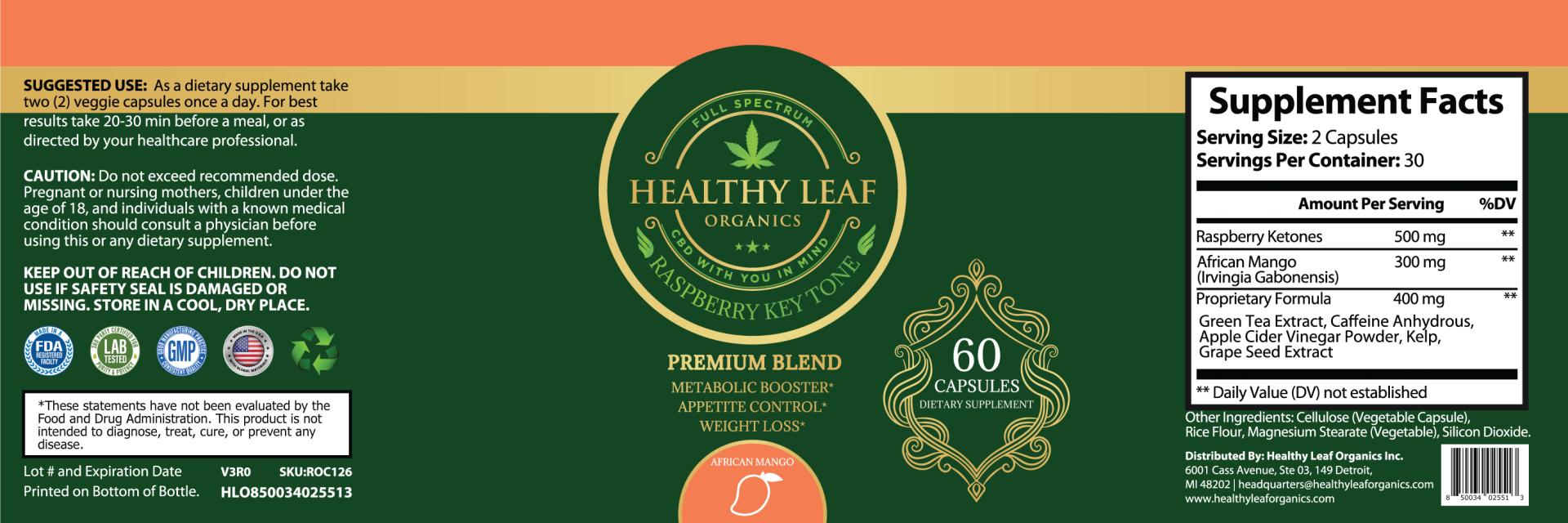 "Raspberry Key Tone" Premium Blend" HLO126
